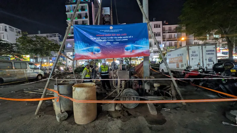 Tuyến metro số 2 Bến Thành - Tham Lương triển khai máy TBM khoan ngầm 