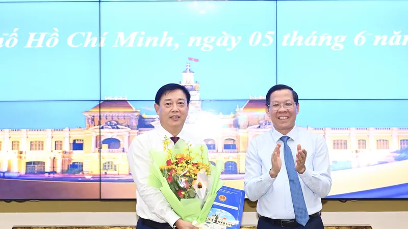 Ông Nguyễn Hoàng Hải được bổ nhiệm làm Giám đốc Sở Tài chính TPHCM
