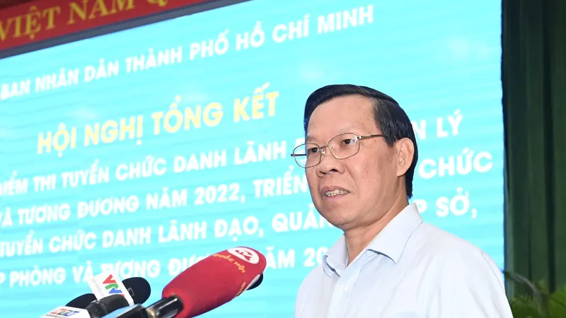 Chủ tịch UBND TPHCM Phan Văn Mãi: Công khai, minh bạch trong thi tuyển cán bộ lãnh đạo