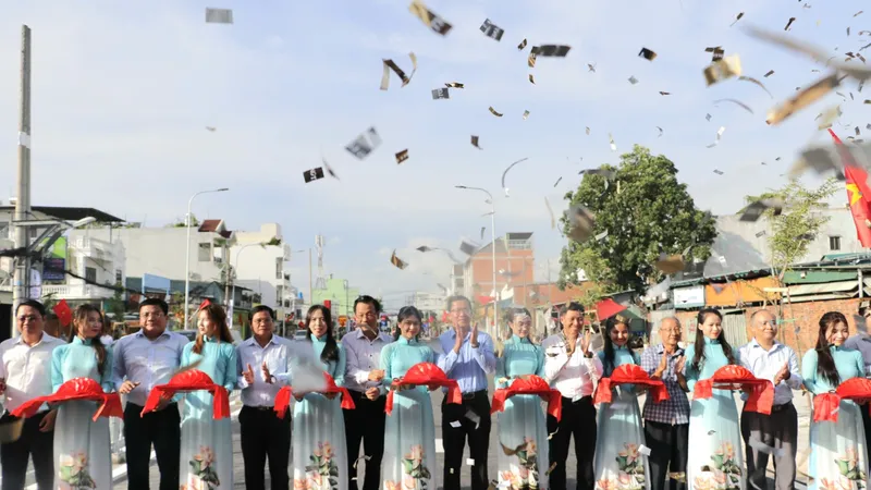 Quận 12 khánh thành tuyến đường dân sinh