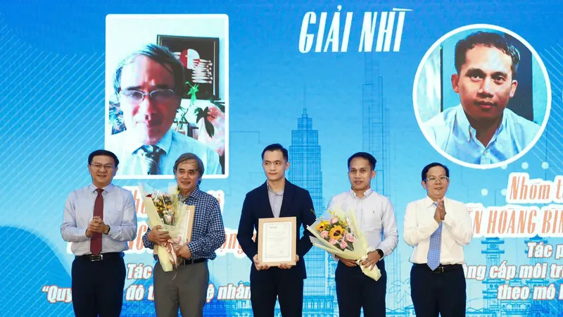 6 tác giả đoạt giải cuộc thi “Lắng nghe người dân hiến kế”