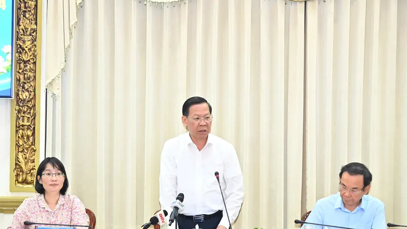 Chủ tịch UBND TPHCM Phan Văn Mãi: Tập trung cao độ, "chạy nước rút" để hoàn thành kế hoạch năm