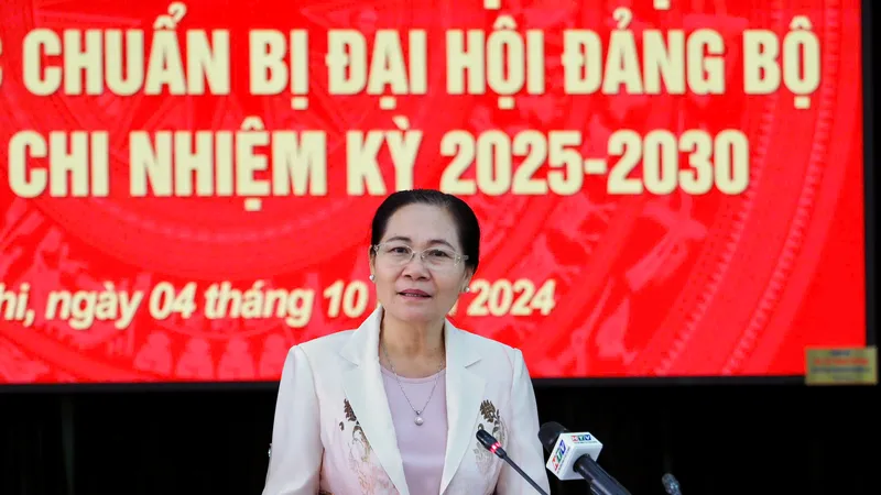 Lãnh đạo Thành ủy TPHCM khảo sát công tác chuẩn bị Đại hội Đảng bộ huyện Củ Chi 