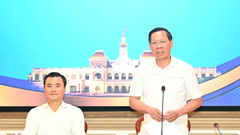 Chủ tịch UBND TPHCM Phan Văn Mãi làm Trưởng Ban Chỉ đạo Cải cách hành chính, Chuyển đổi số và Đề án 06 thành phố. Ảnh: VIỆT DŨNG