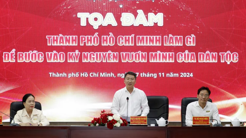 Chuyên gia hiến kế để TPHCM bước vào kỷ nguyên vươn mình của dân tộc