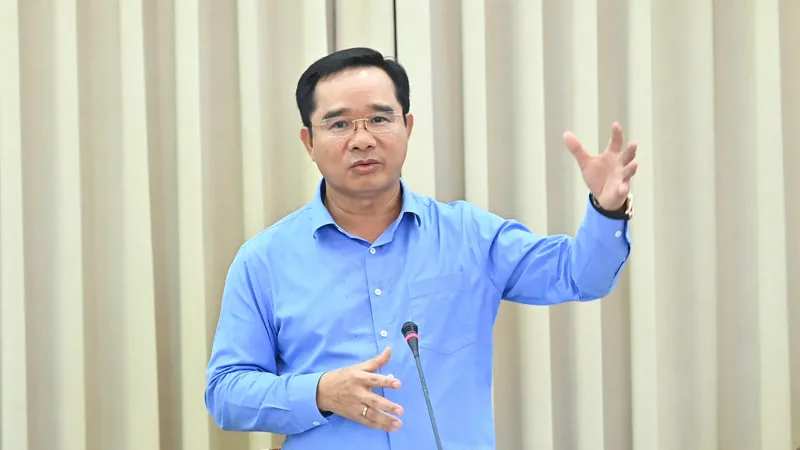 Chủ tịch UBND TPHCM Nguyễn Văn Được làm Tổ trưởng tổ công tác đặc biệt. Ảnh: VIỆT DŨNG