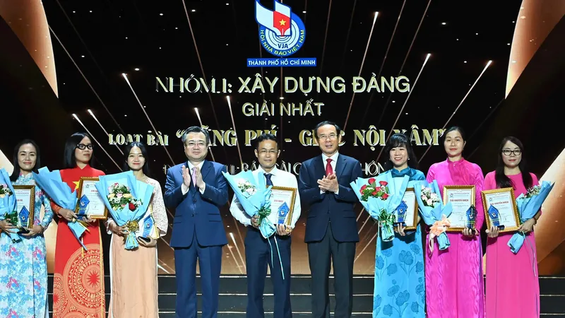 72 tác phẩm xuất sắc được trao Giải Báo chí TPHCM lần thứ 43-2025