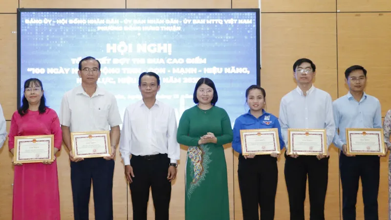 Phường Đông Hưng Thuận lan tỏa nhiều mô hình, sáng kiến phục vụ người dân