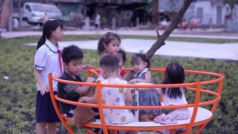 Phường Tân Thới Hiệp khánh thành công viên phục vụ cộng đồng