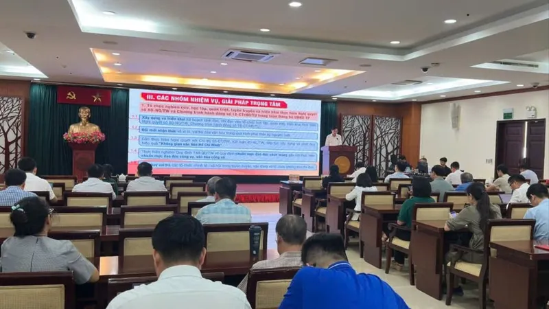 Hơn 20.000 cán bộ, đảng viên được cập nhật thông tin thời sự