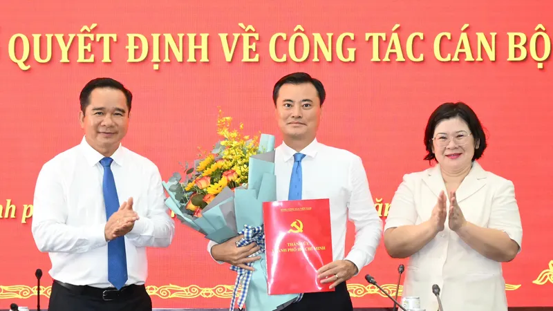 Đồng chí Bùi Xuân Cường giữ chức Bí thư Đảng ủy phường Sài Gòn