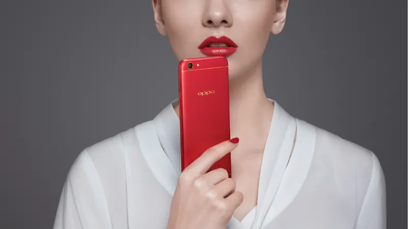 OPPO F3 phiên bản Đỏ đam mê được bán giớn hạn 