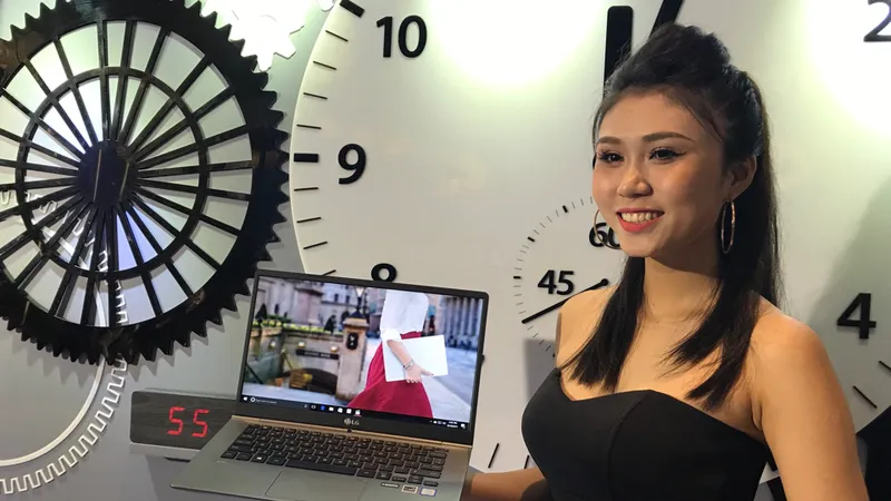 Pin lâu là một trong những tính năng của LG gram