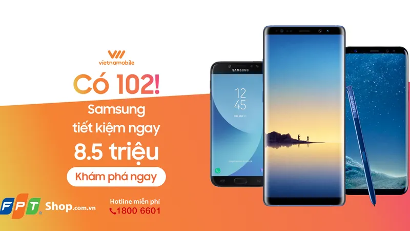 FPT Shop và Vietnamobile kết hợp cùng nhau để giảm giá thiết bị di động 