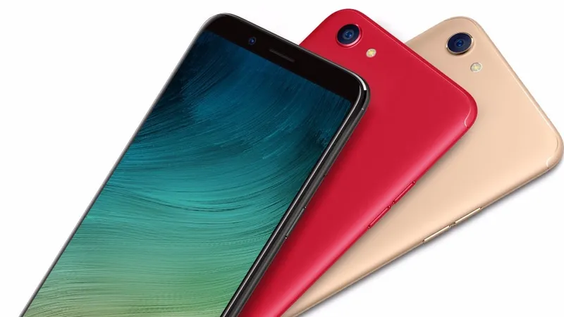 OPPO F5 đưa AI vào selfie để đẹp một cách tự nhiên