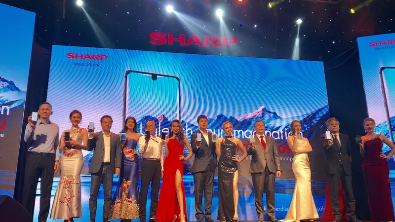 Aquos S2 của Sharp đã chính thức ra mắt tại Việt Nam