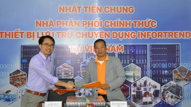Nhất Tiến Chung và Infortrend trở thành đối tác của nhau