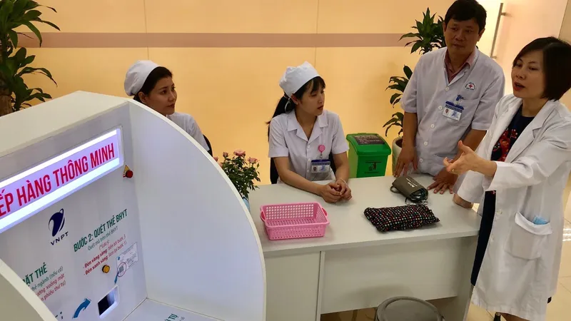Giải pháp Quản lý bệnh viện của VNPT, các thủ tục khám bệnh sẽ đơn giản, nhanh chóng hơn