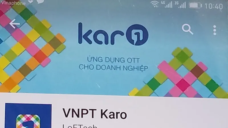 Karo hiện đang có trên Google Play và Apple Store