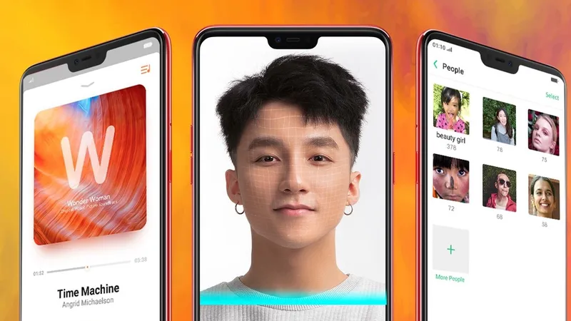 OPPO F7 với hình ảnh quen thuộc - Sơn Tùng M-TP