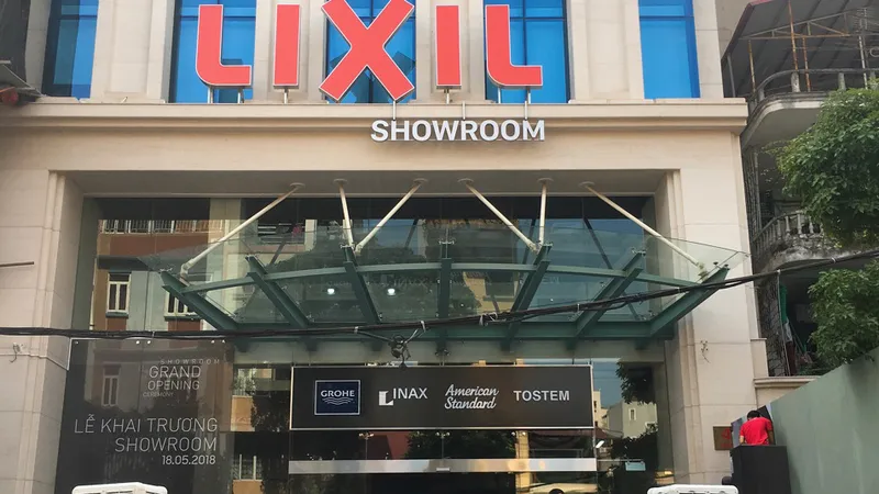 Showroom tại Hà Nội của Công ty LIXIL 