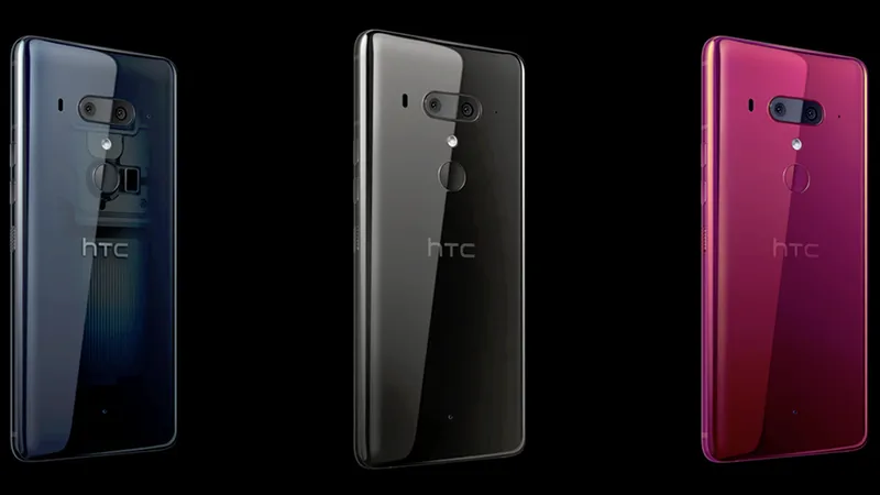 Ba màu chính của HTC U12 plus