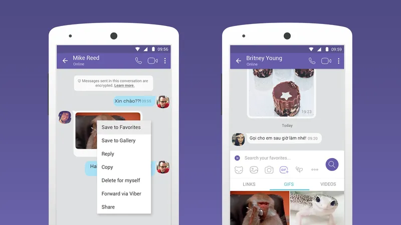 Viber Shouts, tính năng mới trên Viber
