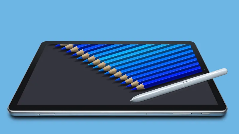 Galaxy Tab S4 với S Pen của Samsung