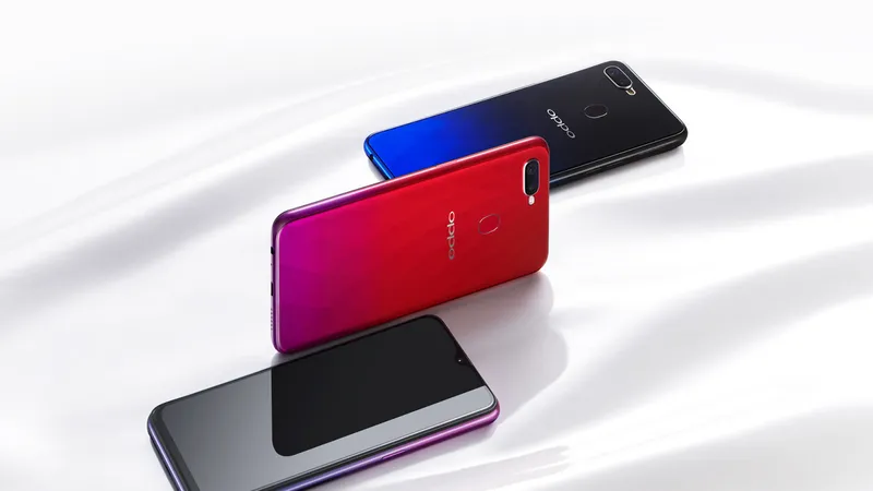 OPPO F9, sản phẩm mới của OPPO tại Việt Nam