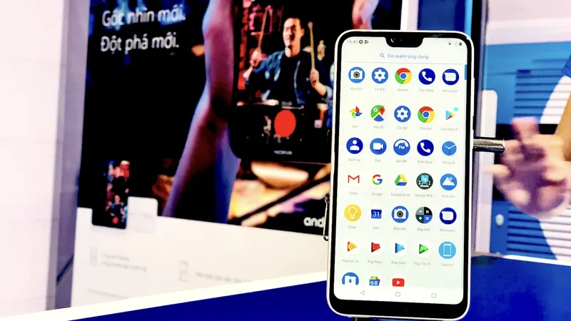 Nokia 6.1 plus với thiết kế tràn viền