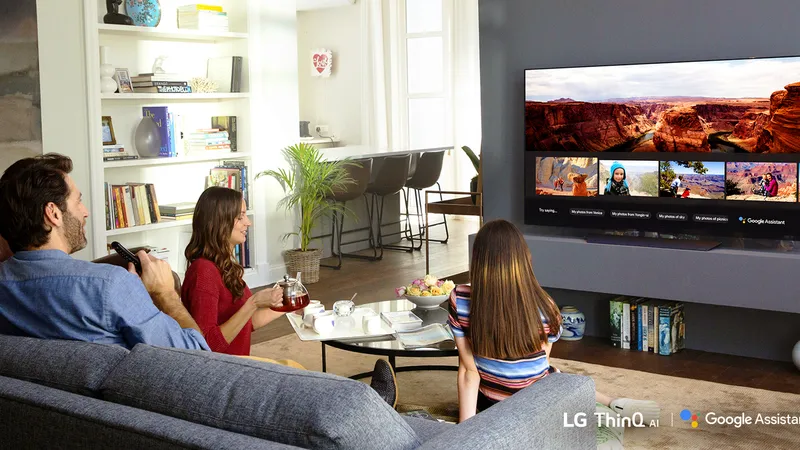 Ti vi thông minh của LG được tích hợp Google Assistant