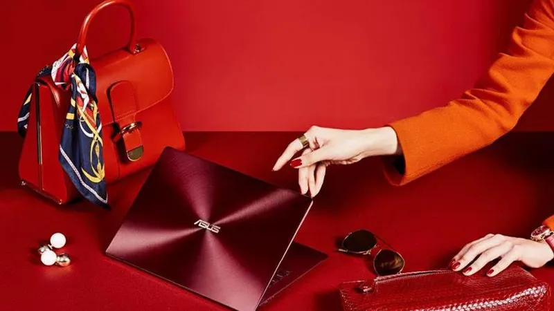 ASUS ZenBook S Đỏ Burgundy 