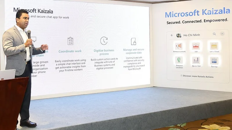Microsoft Kaizala mang lại nhiều lợi ích cho daong nghiệp