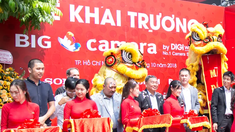 Big Camera by DIGIworld Hà Nội đã chính thức khai trương tại TPHCM