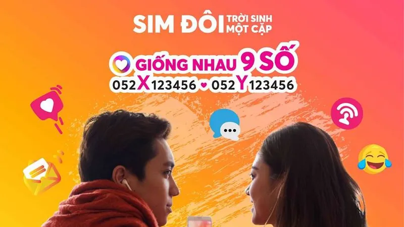 Sản phẩm SIM đôi “Trời sinh một cặp” hướng đến các bạn trẻ