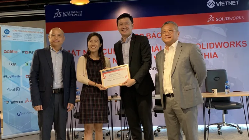 SolidWorks được bán chính hãng tại Việt Nam