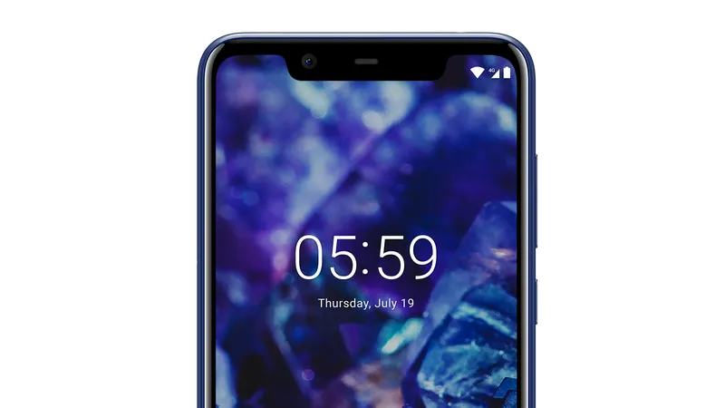 Nokia 5.1 Plus với thiết kế tai thỏ