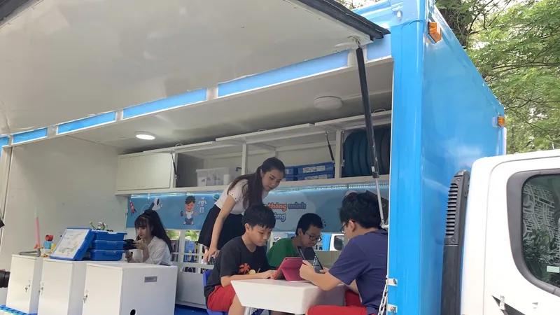 Thư Viện Thông Minh Lưu Động vừa được Samsung ra mắt