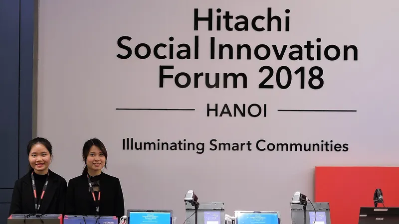 Những giải pháp cải thiện cộng đồng của Hitachi