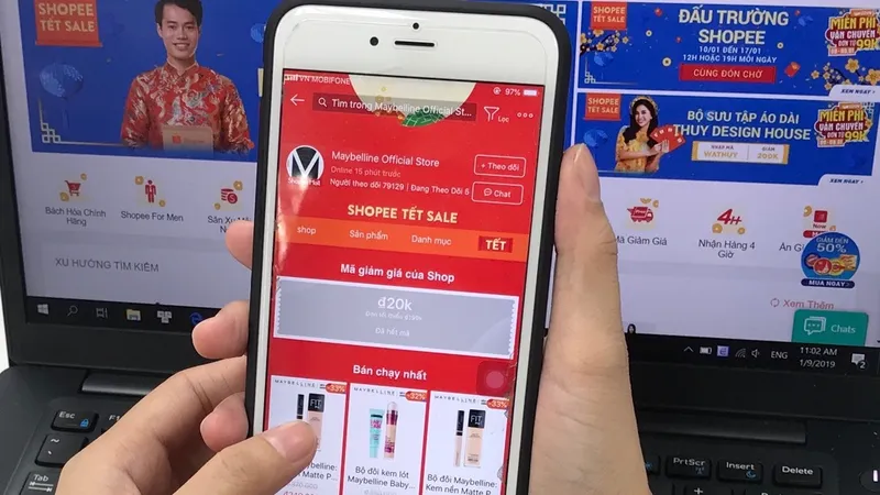 Shopee là một nền tảng thương mại điện tử phát triển nhanh trong thời gian qua