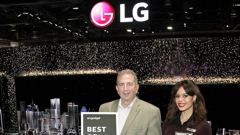 LG nhận gỉai thưởng tại CES 2019