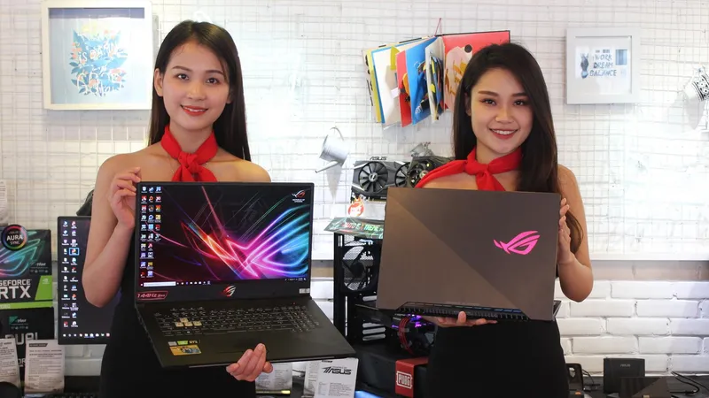 Những chiếc laptop gaming sử dụng đồ họa GeForce RTX™
