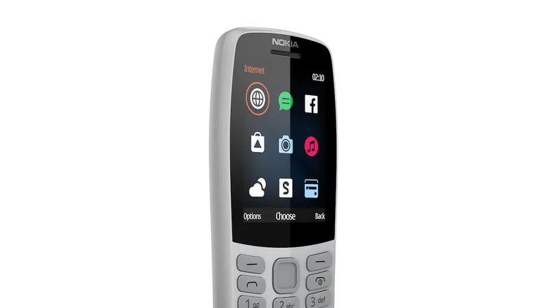 Nokia 210 màu xám