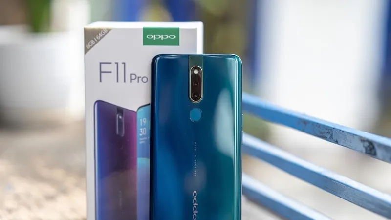 OPPO F11 Pro tạo sức hút trên thị trường
