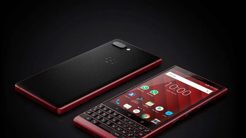 BlackBerry KEY2 Red Edition về Việt Nam với số lượng có hạn