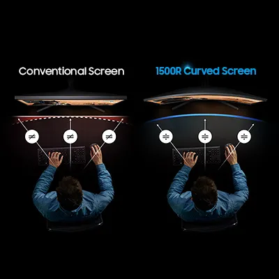 Samsung chính thức mở bán màn hình chơi game cong CRG5 đầu tiên trên thế giới tại Việt Nam