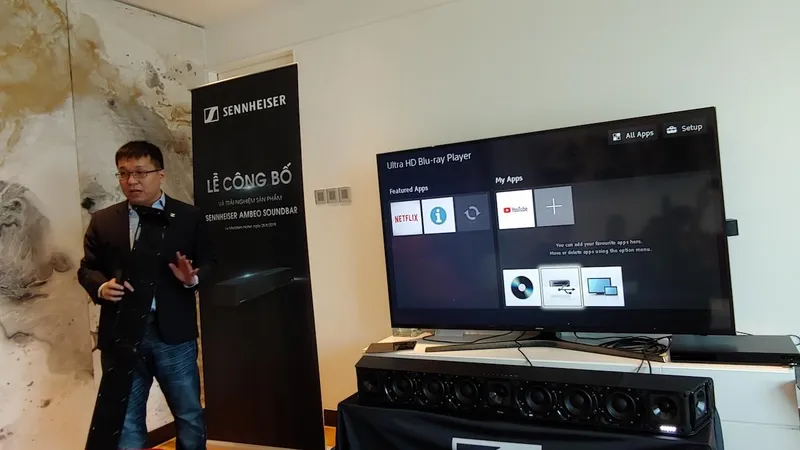 Trình diễn AMBEO Soundbar