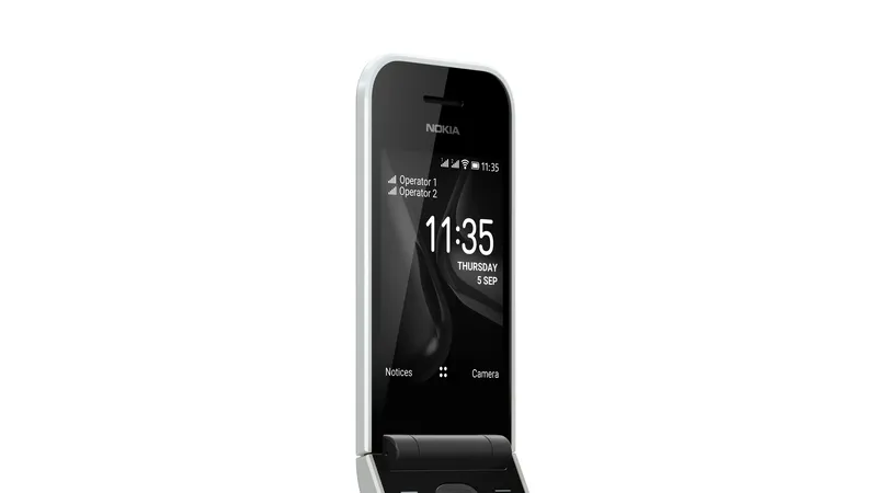 Nokia 2720 Flip điện thoại nắp gập với mạng 4G