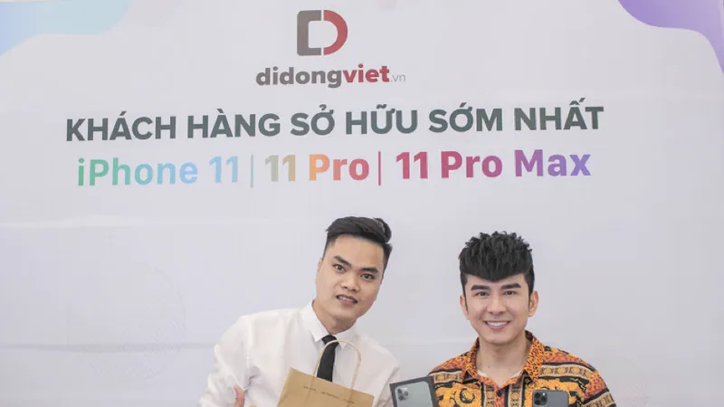 Ca sĩ Đan Trường đã quyết định lên đời iPhone 11 Pro Max mới