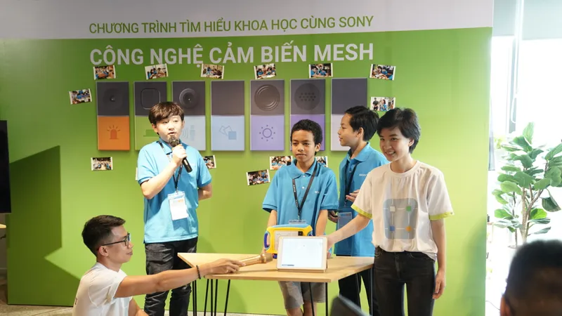 Sáng tạo với công nghệ cảm biến MESH từ Sony